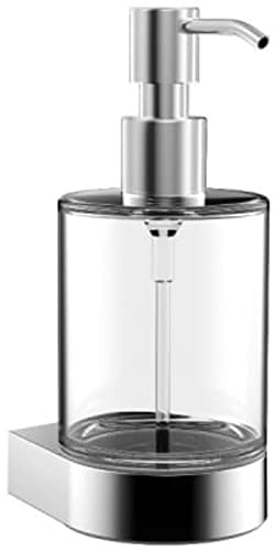 Emco Flow Seifenspender Kristallglas klar, Kunststoffpumpe, Chrom Emco Flow Seifenspender Kristallglas klar, Kunststoffpumpe, Chrom von Emco
