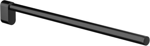 EMCO Flow Handtuchhalter einarmig zur Wandmontage, starre Handtuchstange aus Metall, hochwertiger Badetuchhalter für Handtücher, schwarz matt EMCO Flow Handtuchhalter einarmig zur Wandmontage, starre Handtuchstange aus Metall, hochwertiger Badetuchhalter für Handtücher, schwarz matt von Emco