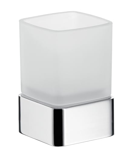 Emco Glashalter Loft Standmodell Kristallglas satiniert, 1 Stück, chrom, 052000101 Emco Glashalter Loft Standmodell Kristallglas satiniert, 1 Stück, chrom, 052000101 von Emco