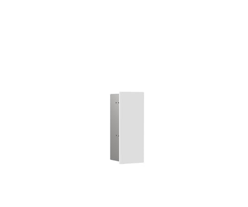 Emco Asis Pure Unterputz-Toilettenbürstengarnitur-Modul, Badezimmerschrank mit Toilettenbürste, Hochschrank mit Push to Open-Funktion und Anschlag Links, weiß matt Emco Asis Pure Unterputz-Toilettenbürstengarnitur-Modul, Badezimmerschrank mit Toilettenbürste, Hochschrank mit Push to Open-Funktion und Anschlag Links, weiß matt von Emco