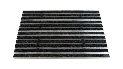 Emco Eingangsmatte DIPLOMAT Rips anthrazit 22mm Fußmatte Schmutzfangmatte Fußabtreter Antirutschmatte, Größe:990 x 590 mm Emco Eingangsmatte DIPLOMAT Rips anthrazit 22mm Fußmatte Schmutzfangmatte Fußabtreter Antirutschmatte, Größe:990 x 590 mm von Emco