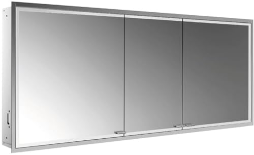 Emco Prestige 2 Lichtspiegelschrank, Unterputzmodell, 1615mm, 989707110, Ausführung: ohne Light System von Emco