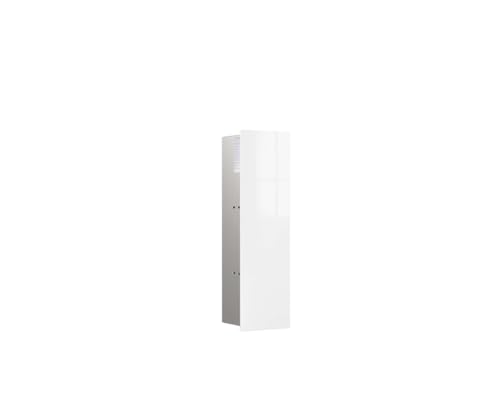 Emco asis Pure WC-Modul Unterputzmodell mit Glasfront I Elegantes Einbauschrank Modul fürs Bad von Emco