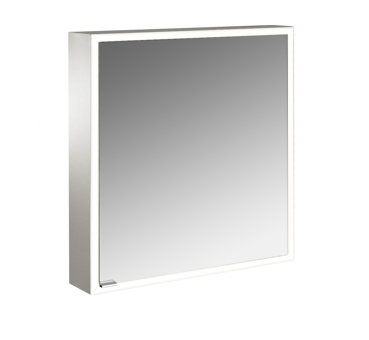 Emco asis LED-Spiegelschrank Prime, Aufputz, 600 mm, TA rechts, Rückwand Spiegel, Farbwechsler, 9497 949706060 von Emco