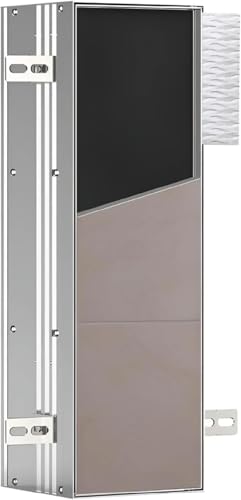 EMCO Asis Plus Unterputz-WC Modul mit Toilettenpapierhalter, Badezimmerschrank für unsichtbaren Stauraum, Hochschrank mit Push to Open- Funktion und 3 Fächern, Türanschlag Links EMCO Asis Plus Unterputz-WC Modul mit Toilettenpapierhalter, Badezimmerschrank für unsichtbaren Stauraum, Hochschrank mit Push to Open- Funktion und 3 Fächern, Türanschlag Links von Emco