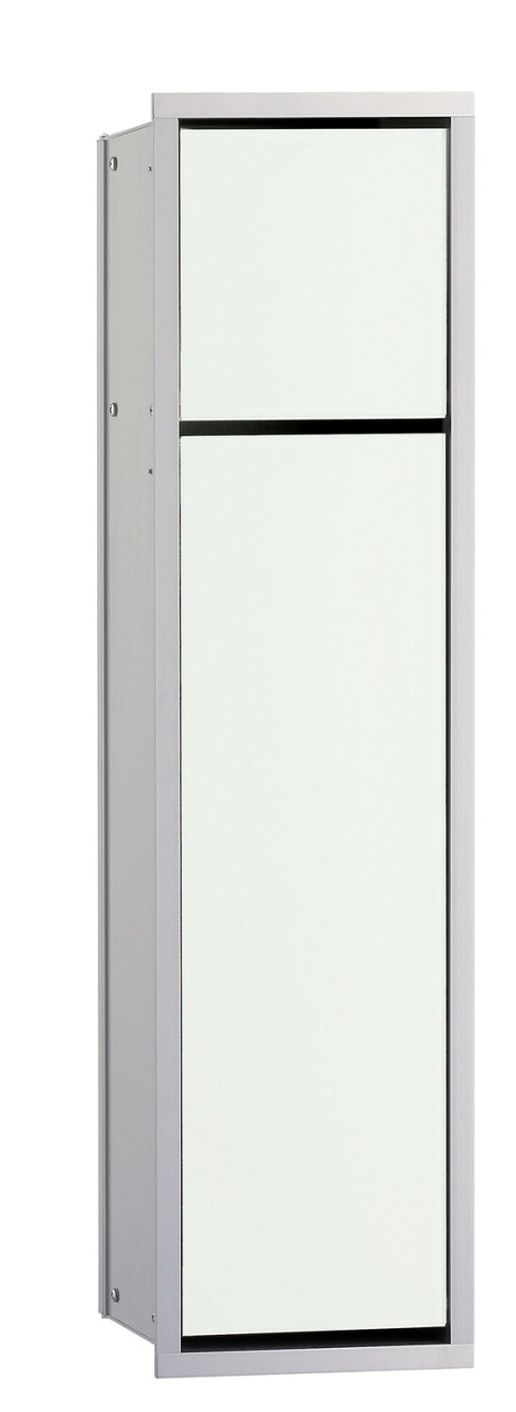 Emco asis WC-Modul (150), Unterputz, 654mm, ohne Einbau-Rahmen,chrom/optiwhite, 974027840 974027840 von Emco