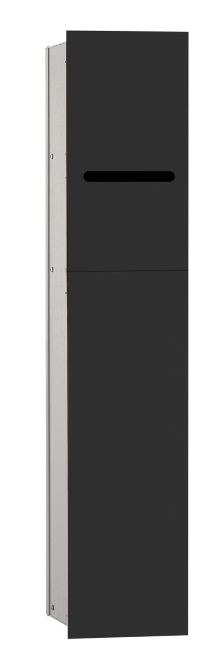 Emco asis WC-Modul 2.0, rechts, Unterputz, 811mm, ohne Einbau-Rahmen,schwarz, 975427550 975427550 von Emco