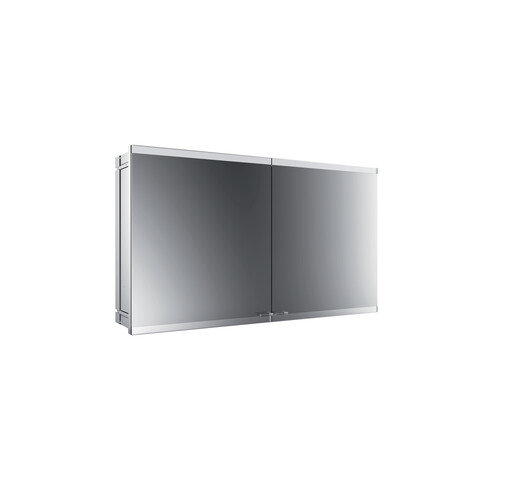 Emco asis evo Lichtspiegelschrank, Unterputzmodell, 2 Türen, 1200 mm, Ausführung: mit light system, mit Spiegelheizung von Emco