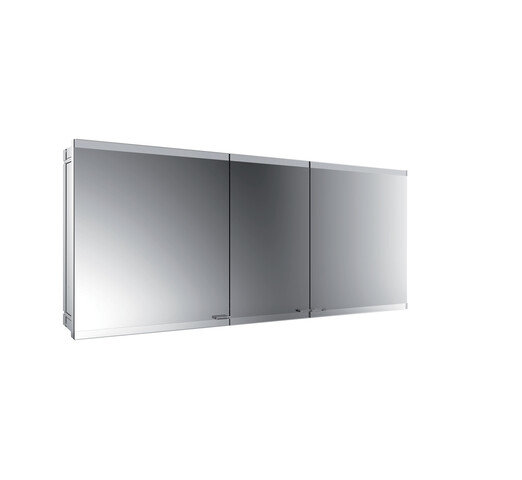 Emco asis evo Lichtspiegelschrank, Unterputzmodell, 3 Türen, 1600 mm, Ausführung: mit light system, mit Spiegelheizung von Emco