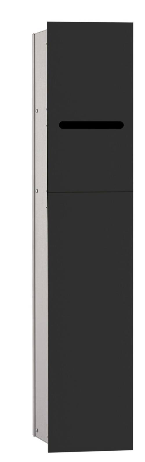 emco asis module 2.0 WC-Modul - Unterputzmodell, Papierhalter, 1 Tür mit Schlitz, Türanschlag links, 975427451 von Emco