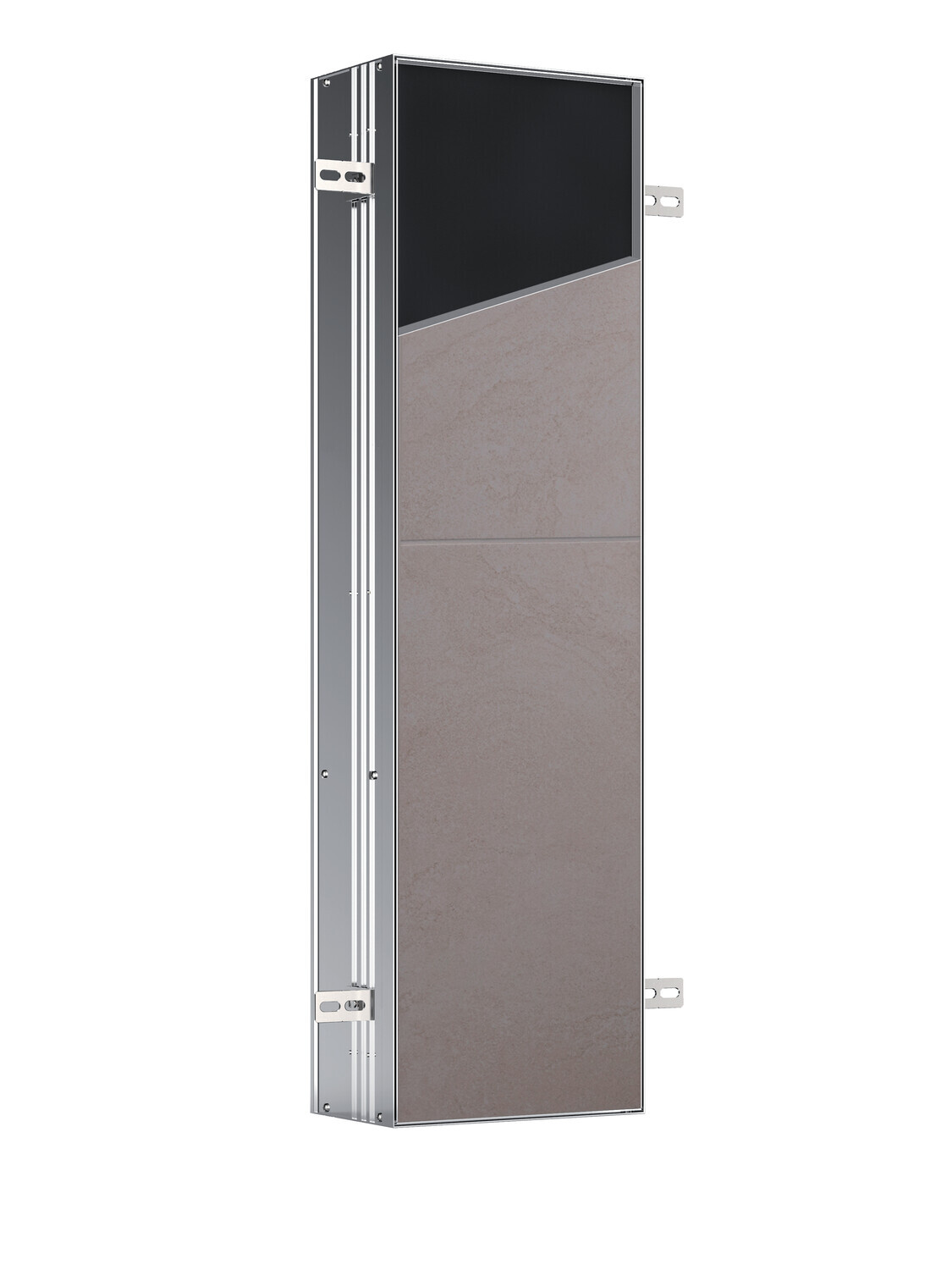 emco asis module plus, WC-Modul - Unterputzmodell, mit einer Glasablage, einer Metallablage, Steckdose, Türkontaktschalter und LED-Beleuchtung, Türanschlag links/rechts wechelbar, 975611008 emco asis module plus, WC-Modul - Unterputzmodell, mit einer Glasablage, einer Metallablage, Steckdose, Türkontaktschalter und LED-Beleuchtung, Türanschlag links/rechts wechelbar, 975611008 von Emco