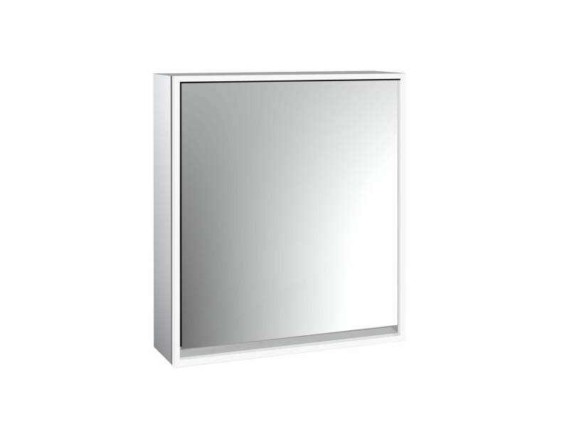 emco loft Lichtspiegelschrank, 600 mm, Aufputzmodell, aluminium/spiegel, 979805102 von Emco