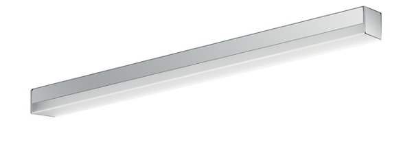 Emco system2 LED-Spiegel-Klemmleuchte, waagerecht, 400mm, chrom, 449200105 von Emco