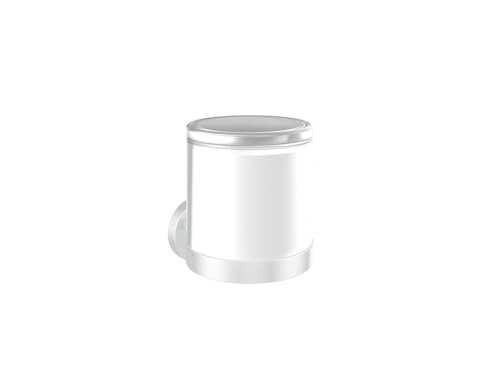 emco Round Sensor Seifenspender zum Kleben in Weiß | Automatischer Flüssigseifenspender mit Akku für Bad & Gäste WC zur Wandmontage, Weiss emco Round Sensor Seifenspender zum Kleben in Weiß | Automatischer Flüssigseifenspender mit Akku für Bad & Gäste WC zur Wandmontage, Weiss von Emco