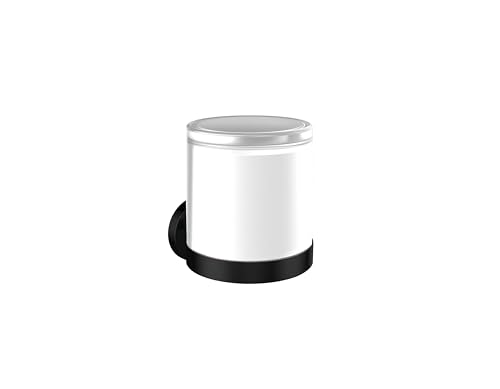 emco Round Sensor Seifenspender mit Akku I Flüssigseifenspender batteriebetrieben in schwarz von Emco