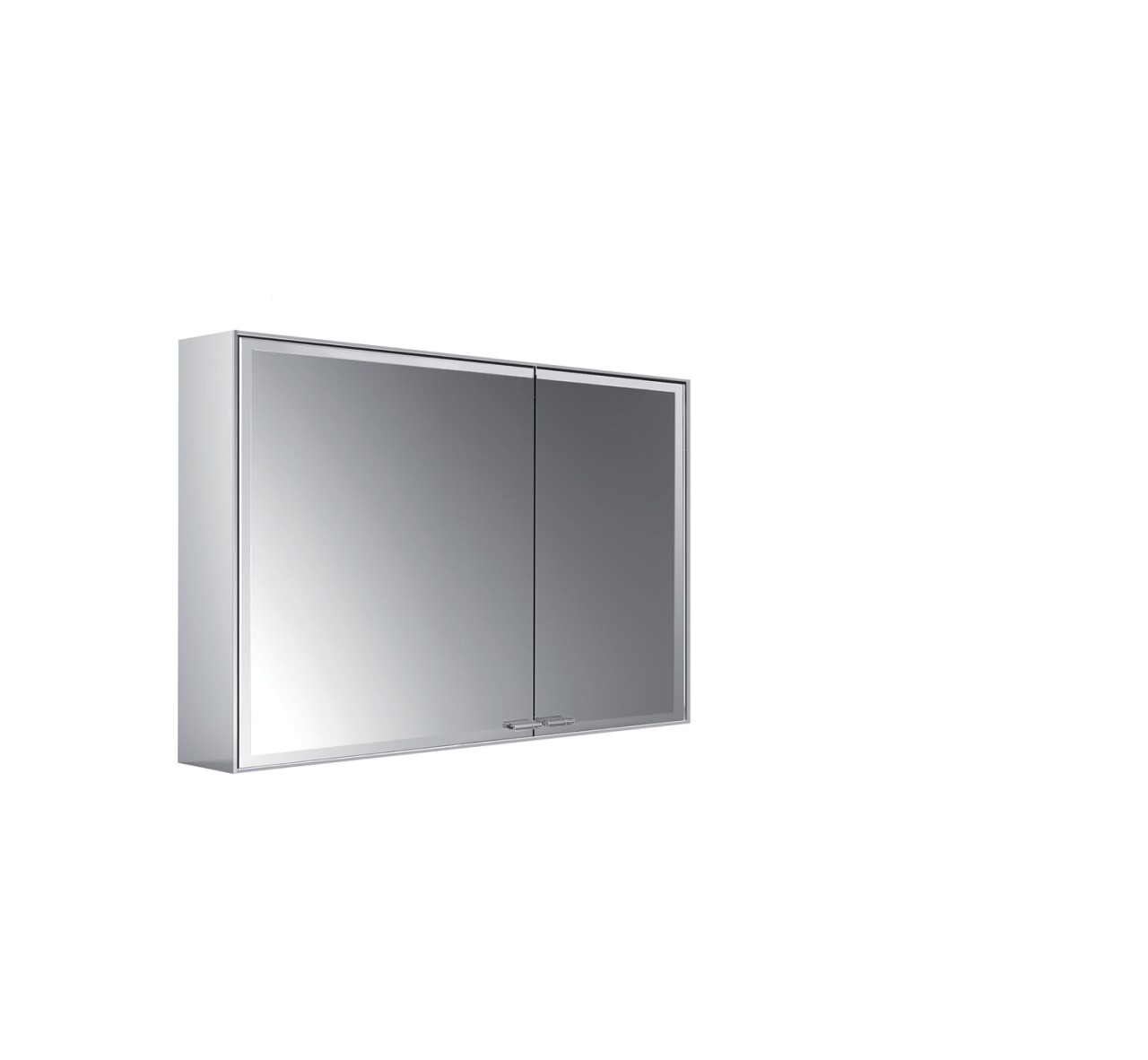 emco asis LED-Spiegelschrank Prestige 2 Aufputz, 987 mm, breite Tür links, 989707007 989707007 von Emco