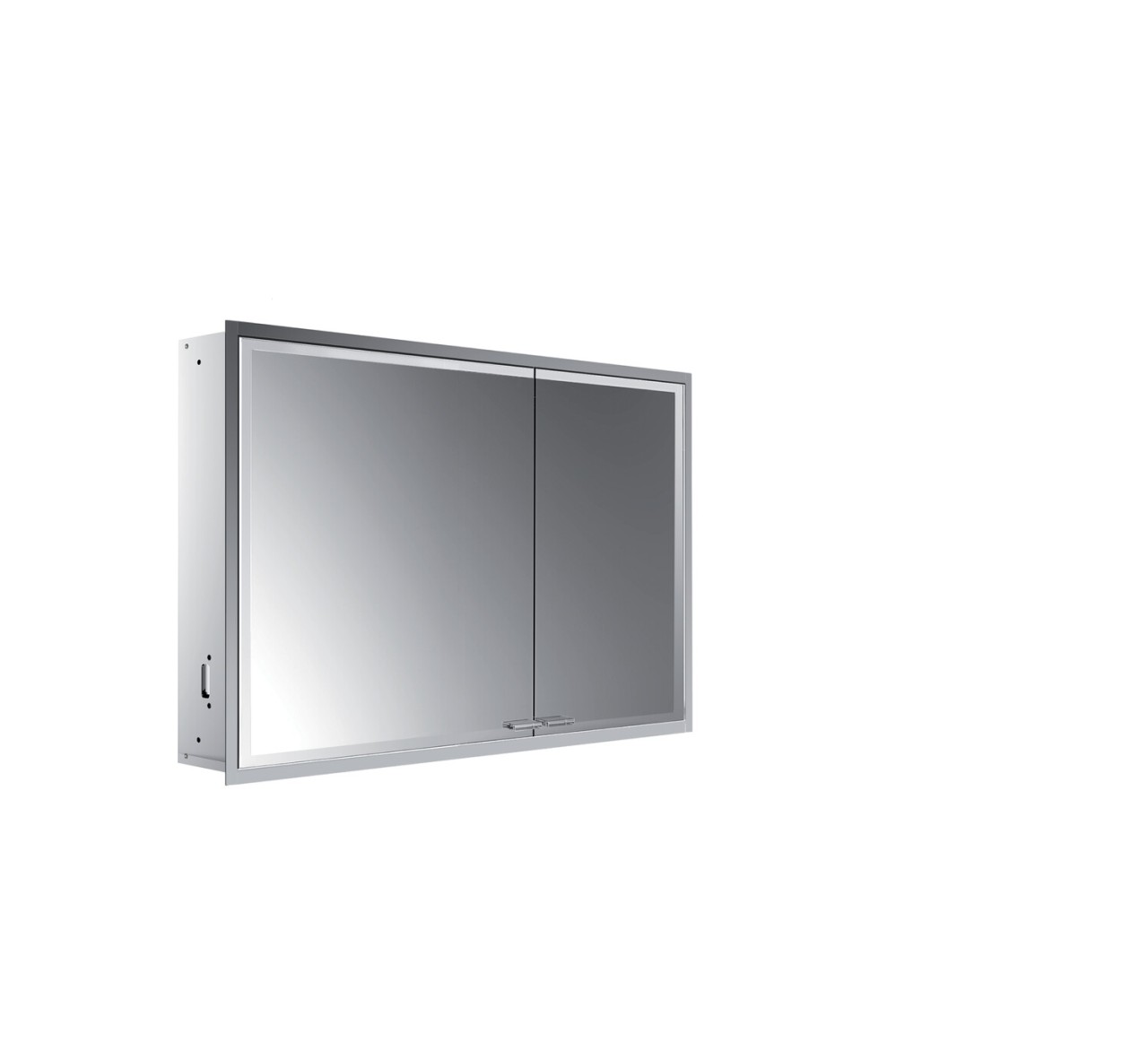 emco asis LED-Spiegelschrank Prestige 2 Unterputz, 1015 mm, breite Tür links, 989707107 989707107 von Emco