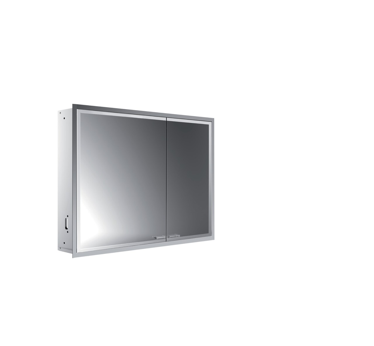 emco asis LED-Spiegelschrank Prestige 2 Unterputz, 915 mm, breite Tür links, 989707105 989707105 von Emco