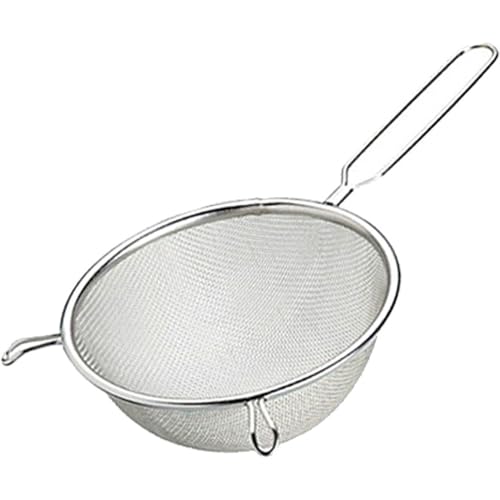 2x Küchensieb 21 cm Nudelsieb Abtropfsieb Metallsieb Sieb mit Griff von Emeco