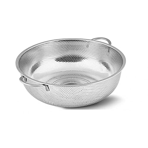 Abtropfsieb Seiher Küchen Edelstahl Salat Nudel Pasta Sieb Durchschlag BA3 (31,5 cm) von Emeco