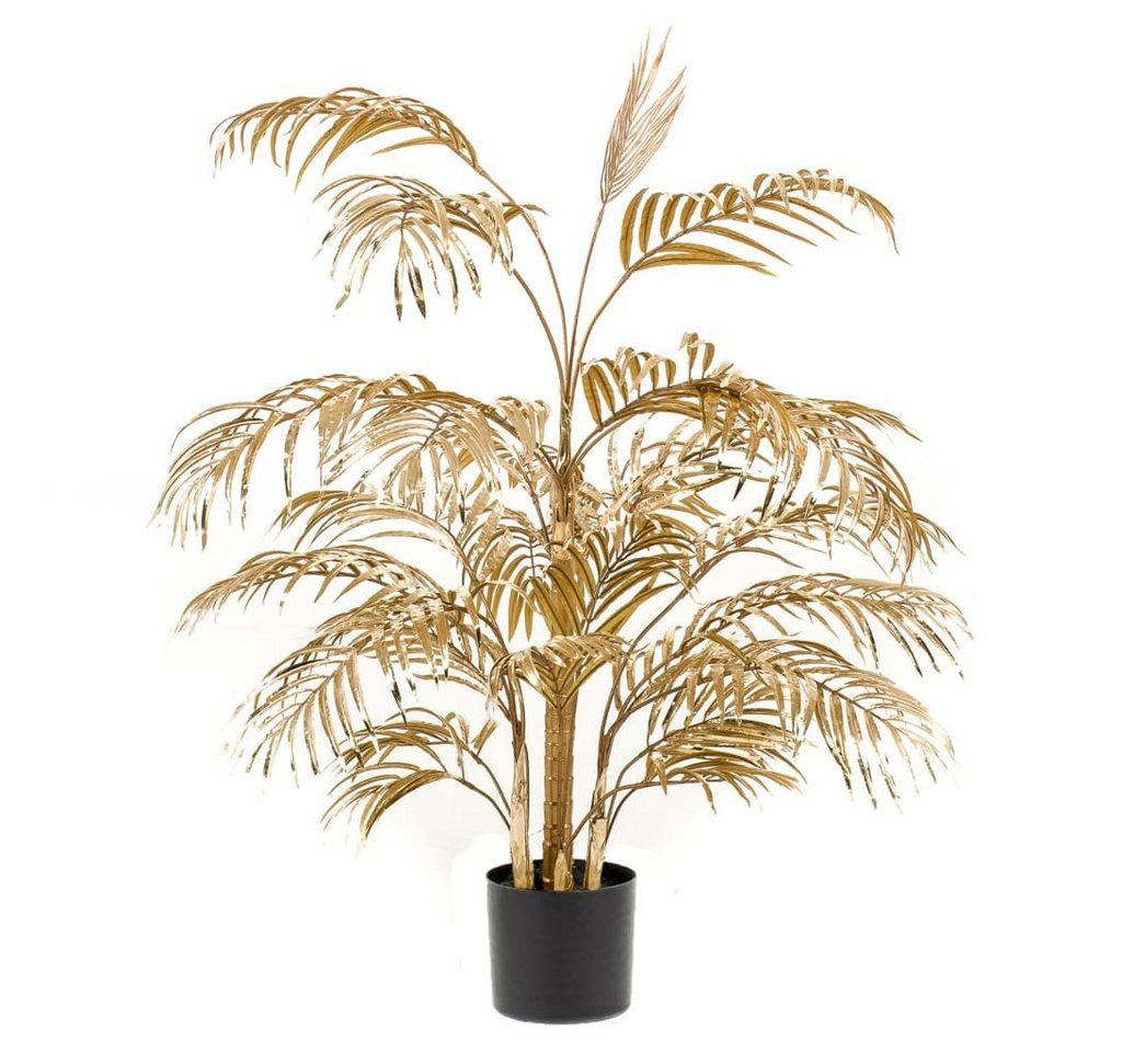 Kunstrasen Kunstpflanze Betelpalme 105 cm Golden, Emerald, Höhe: 105 mm von Emerald