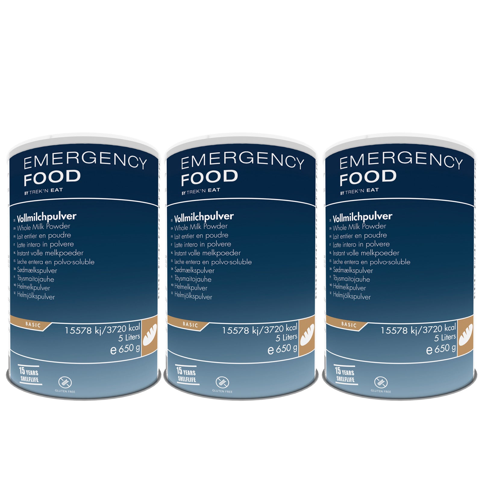 EMERGENCY FOOD 3 x Milchpulver Trekking Notfall Nahrung Not Essen Vegetarisch EMERGENCY FOOD 3 x Milchpulver Trekking Notfall Nahrung Not Essen Vegetarisch von Emergency Food