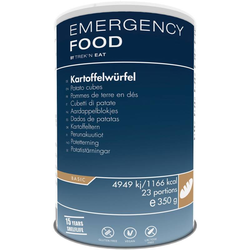 EMERGENCY FOOD Kartoffelwürfel Trekking Nahrung Not Ration Outdoor Essen Vegan von Emergency Food
