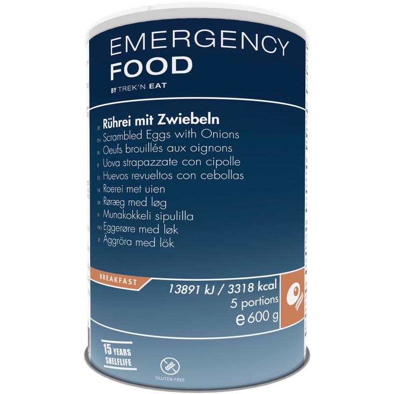 EMERGENCY FOOD Rührei Trekking Mahlzeit Outdoor Essen Ration Nahrung Vegetarisch von Emergency Food