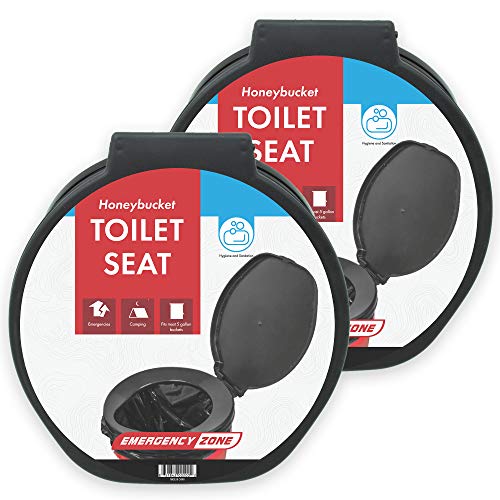 Emergency Zone Marke Honig Bucket Notfall WC-Sitz, erhältlich in Einzel- und - Emergency Zone Marke Honig Bucket Notfall WC-Sitz, erhältlich in Einzel- und - von Emergency Zone