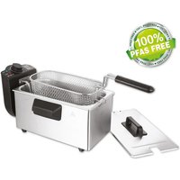 Fritteuse DF-120482.6, 3 l, 2000 w, Edelstahl - Emerio von Emerio