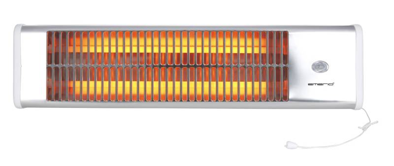 Emerio Wandheizer QH-104263.4 1200W 2 Heistufen Quarzelement von Emerio