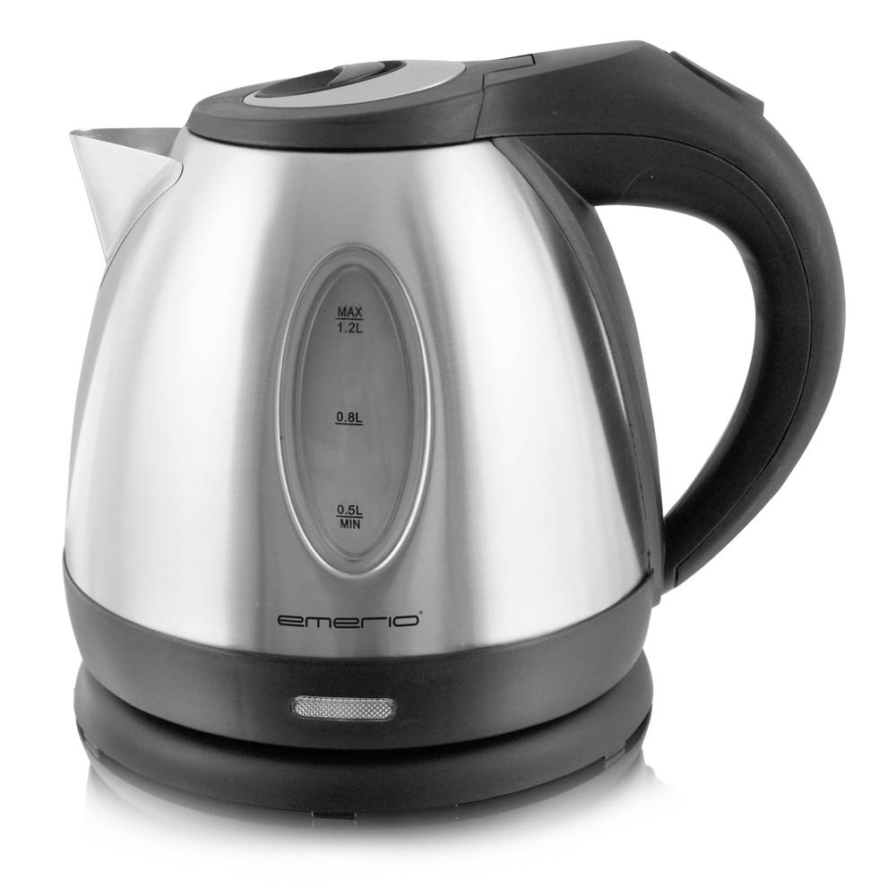 Emerio Wk 108079 Wasserkocher Schnurlos Schwarz Edelstahl Küchengerät B-Ware Emerio Wk 108079 Wasserkocher Schnurlos Schwarz Edelstahl Küchengerät B-Ware von Emerio