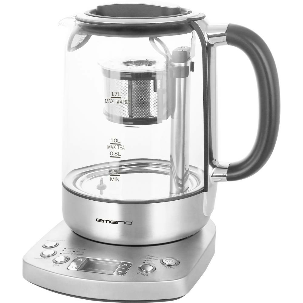 Emerio Wk 122248 Wasserkocher Kocher Schnurlos 17 L 2200 W Silber Schwarz B-Ware Emerio Wk 122248 Wasserkocher Kocher Schnurlos 17 L 2200 W Silber Schwarz B-Ware von Emerio