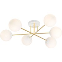 Deckenlampe ANNETTA Metall Glas Kugel Schirme Deckenlampe ANNETTA Metall Glas Kugel Schirme von Emibig