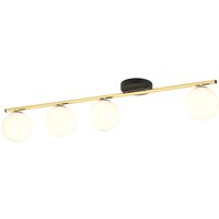Deckenlampe Kugelschirme Glas Metall 100 cm Deckenlampe Kugelschirme Glas Metall 100 cm von Emibig