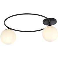 Deckenleuchte Schwarz Weiß E14 Ø 47 cm blendarm Deckenleuchte Schwarz Weiß E14 Ø 47 cm blendarm von Emibig