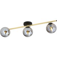 Deckenleuchte länglich 80 cm Glas Metall LUISELLA Deckenleuchte länglich 80 cm Glas Metall LUISELLA von Emibig