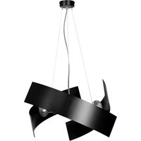 Design Hängeleuchte Schwarz Metall höhenverstellbar Design Hängeleuchte Schwarz Metall höhenverstellbar von Emibig