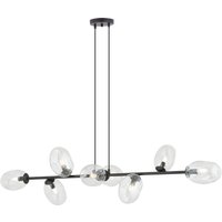 Hängelampe verstellbar Glas Metall 140 cm breit groß von Emibig