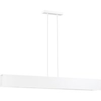 Hängeleuchte Metall Weiß Modern verstellbar 4x E27 von Emibig