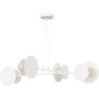 Hängeleuchte verstellbar Weiß Modern 4x E27 Metall von Emibig