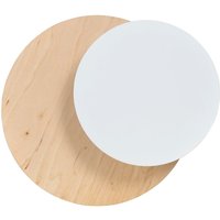 Wandlampe innen Holz Metall G9 rund indirekte von Emibig