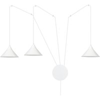 XXL Hängelampe Weiß mit Stecker Kabelschalter FLEXIO XXL Hängelampe Weiß mit Stecker Kabelschalter FLEXIO von Emibig