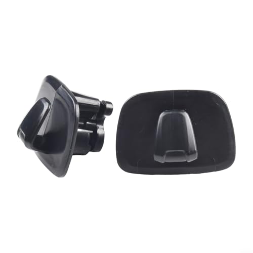 2 Stück Rücksitz-Auto-Kleiderhaken für XC40 XC60 XC90 1820 Modelle und 1620 Modelle V90 S90 Auto Trim Zubehör (schwarz) von Emiif