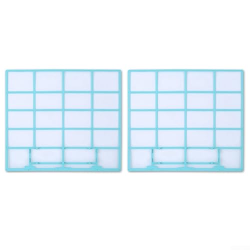 2 x hängende Staubfilter-Zubehör für Midea Klimaanlagen, entworfen, um das Gerät vor Staub zu schützen und den Luftstrom zu verbessern (37,5 x 33) von Emiif