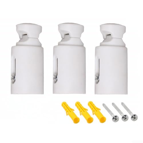 3 Stück Heizkörper-Handtuchhalter-Haken, Universal-Handtuchhalter, Heizkörper-Halterungen, Aufhänger für gerade oder gebogene Badezimmer-Heizkörper von Emiif