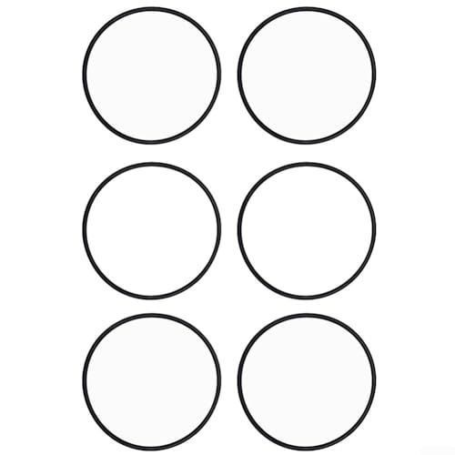 6 Stück Pool-Chlorinatordeckel O-Ring Ersatz für Hayward CL200 CL220 CLX200K von Emiif