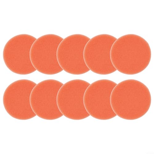 75 mm runde Schwamm-Pads, 10-teiliges Autopolierset zum Aufhellen und Entfernen von Kratzern von Emiif