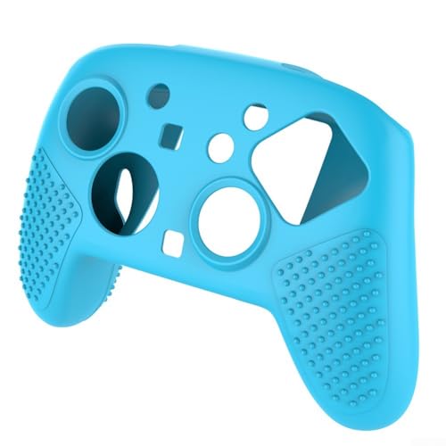 Anpassbare Silikon-Schutzhülle für Switch2 Pro Game Controller mit hervorragender Traktion (blau) von Emiif