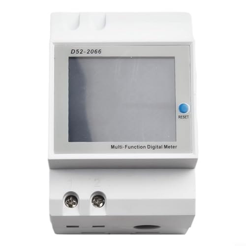 Digitaler Energiezähler 100A Kapazität mit integriertem Stromwandler, übersichtliches LCD-Display zur Spannungs- und Energiemessung Digitaler Energiezähler 100A Kapazität mit integriertem Stromwandler, übersichtliches LCD-Display zur Spannungs- und Energiemessung von Emiif